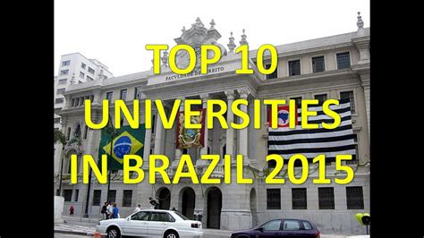 top universities in brazil